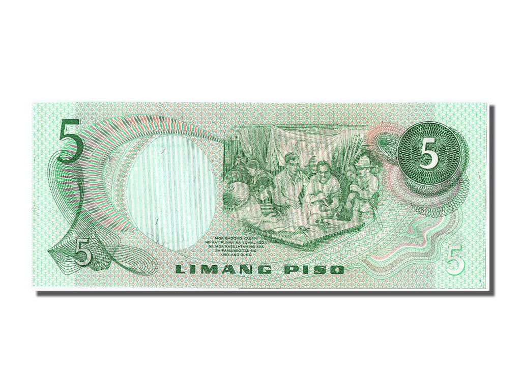 Banknote, Philippines, 5 Piso, UNC(65-70)