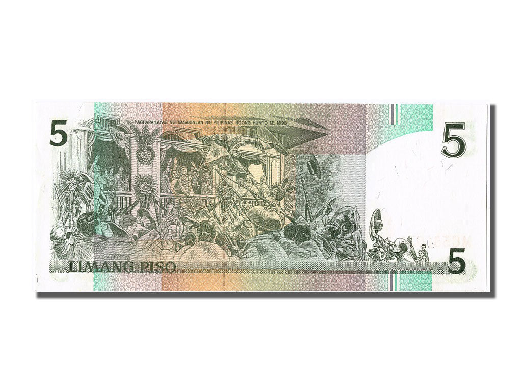 Banknot, Filipiny, 5 Piso, UNC(65-70)