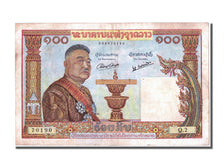 Lao, 100 Kip, KM #6a, EF(40-45), Q.2 70190