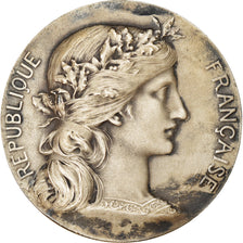 France, Medal, Marianne, Offert par Mr Farjon, Sénateur du Pas-de-Calais