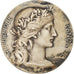 France, Medal, Marianne, Offert par Mr Farjon, Sénateur du Pas-de-Calais