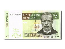 Banknote, Malawi, 5 Kwacha, 2005, 2005-12-01, UNC(65-70)