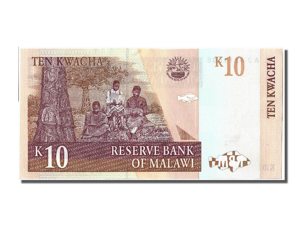 Banknote, Malawi, 10 Kwacha, 1997, 1997-07-01, UNC(65-70)
