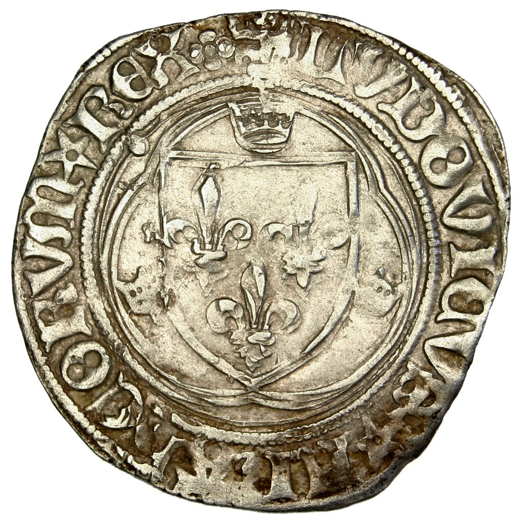 FRANCE, Douzain, Saint Lô, AU(50-53), Billon, Duplessy #664, 2.74
