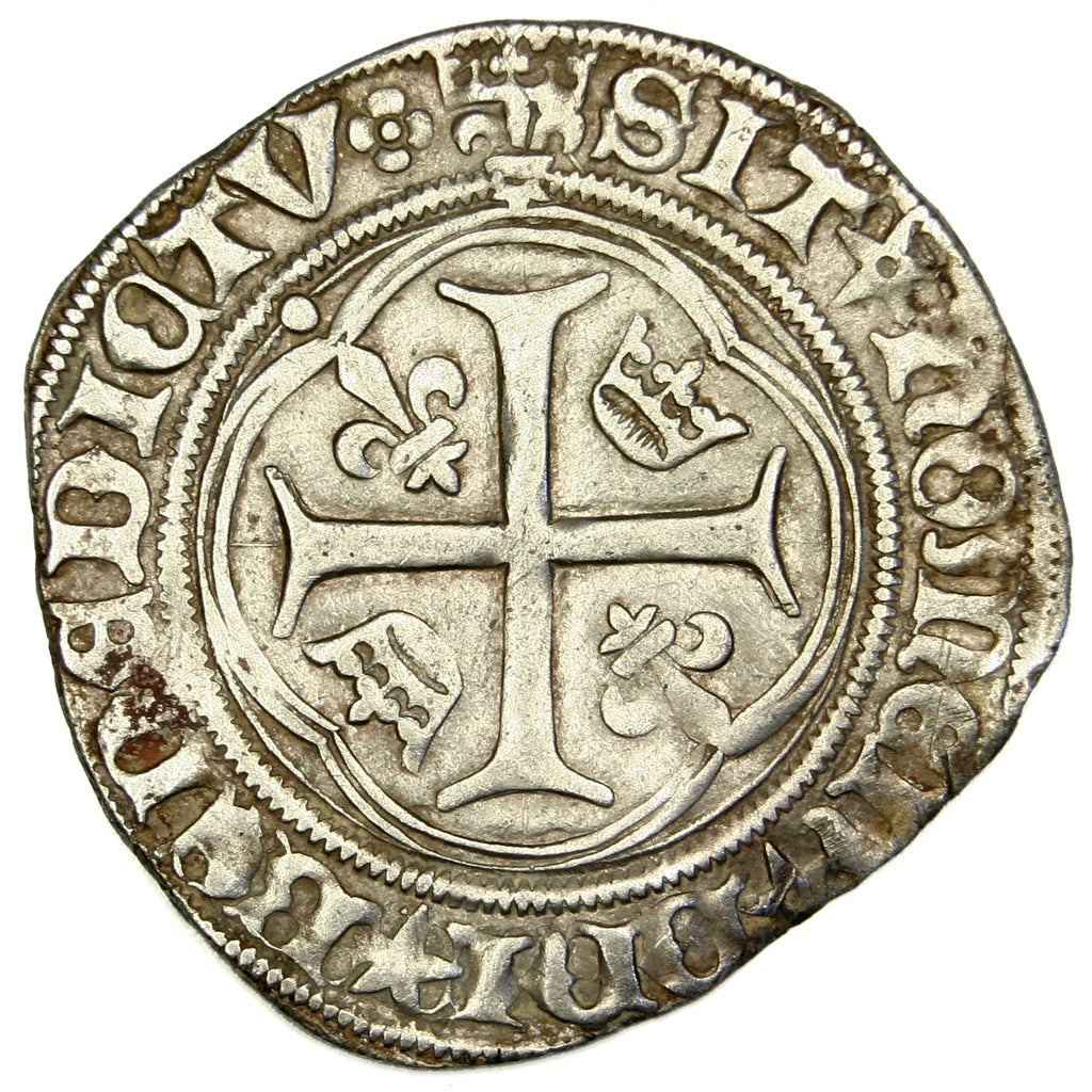 FRANCE, Douzain, Saint Lô, AU(50-53), Billon, Duplessy #664, 2.74