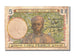 Billet, Afrique-Équatoriale française, 5 Francs, TTB