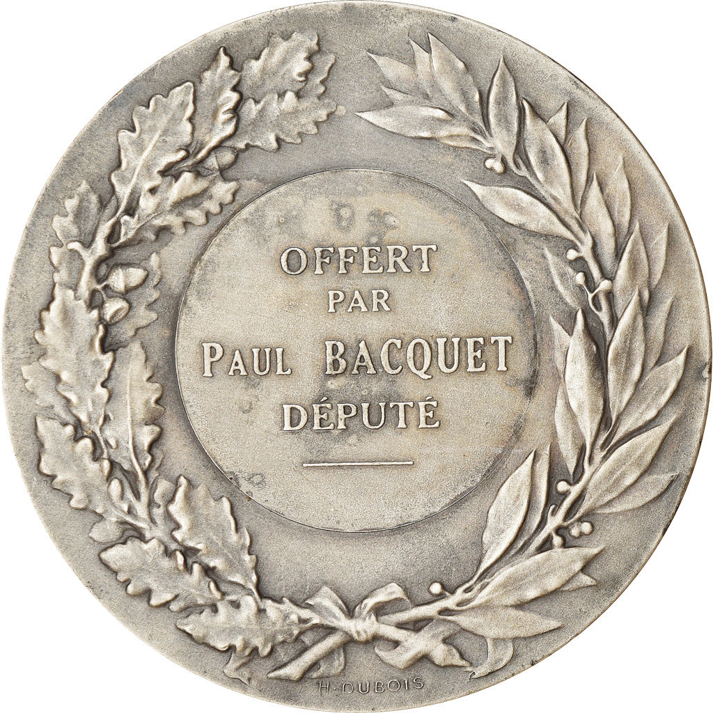France, Médaille, Marianne, Offert par Paul Bacquet, Député, Politics