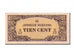 Netherlands Indies, 10 Cents, KM #121c, UNC(63), S/DF