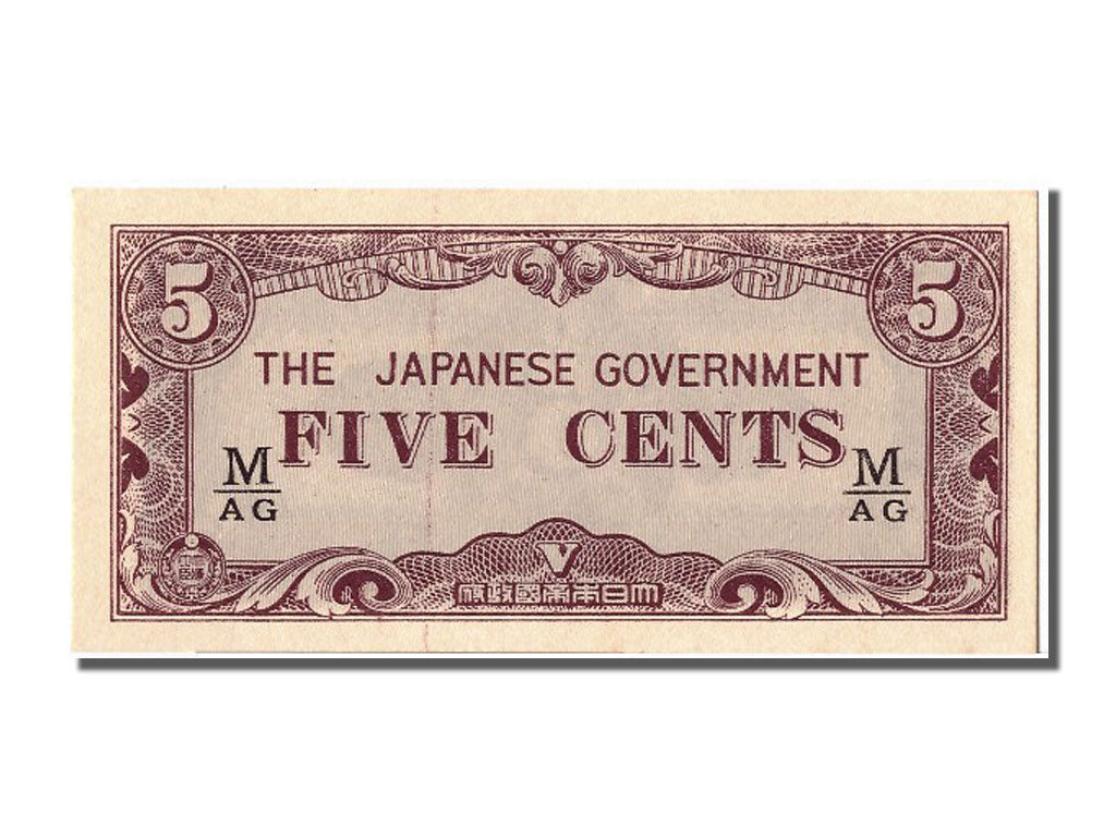 Malaya, 5 Cents, KM #M2b, UNC(65-70), M/AG