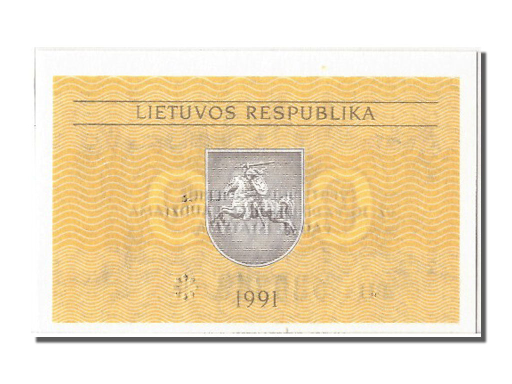 Banconote, Lituania, 0.10 Talonas, 1991, FDS