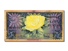 Indonesia, 5 Rupiah, 1959, KM #65, 1959-01-01, AU(55-58), 5BZN50544