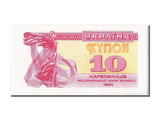 Geldschein, Ukraine, 10 Karbovantsiv, 1991, UNZ