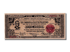 Banknote, Philippines, 5 Pesos, 1942, 1942-01-26, UNC(63)