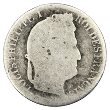 FRANCE, Louis-Philippe, 1/2 Franc, 1833, Lyon, KM #741.4, VG(8-10), Silver,...