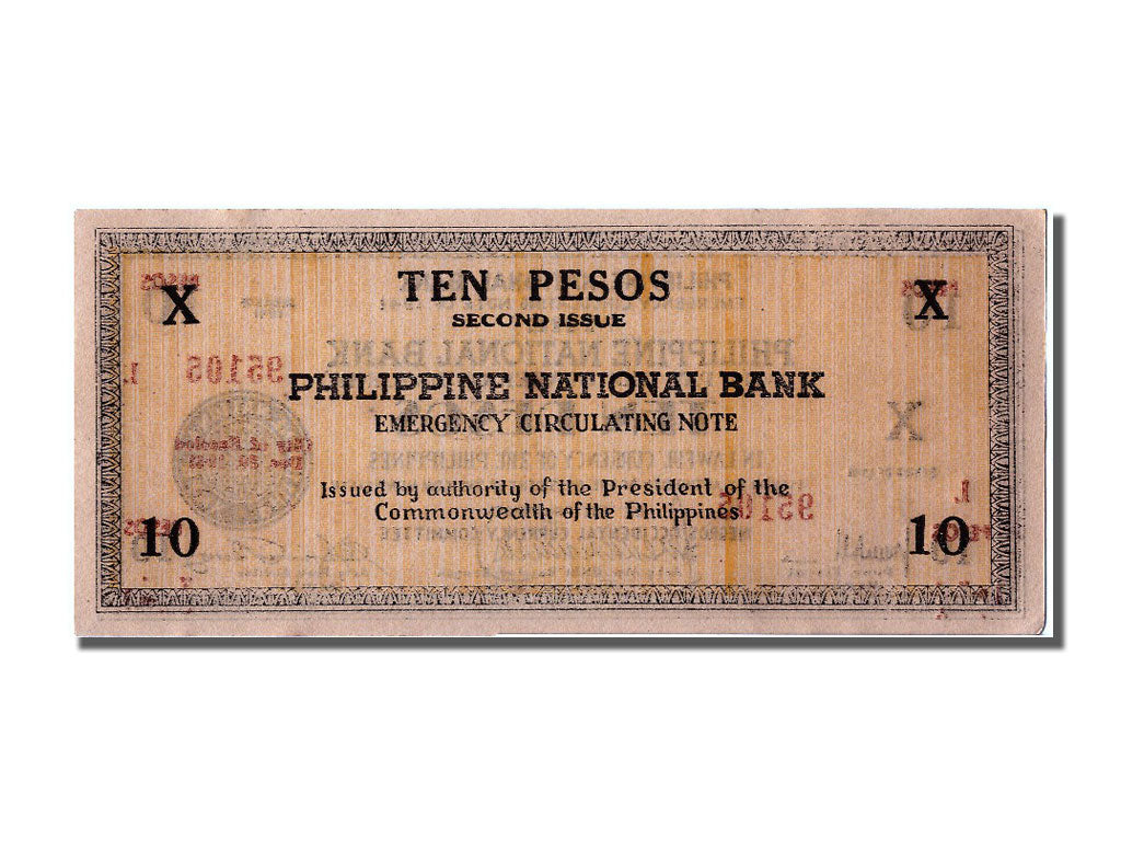 Banknote, Philippines, 10 Pesos, 1941, UNC(63)