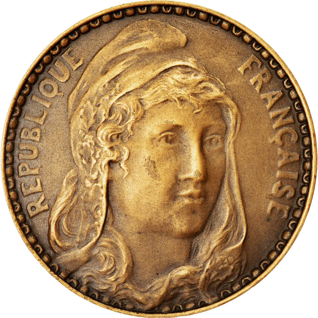 France, Medal, Marianne, Offert par Adolphe Vincent, Député du Pas-de-Calais