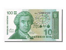 Geldschein, Kroatien, 100 Dinara, 1991, 1991-10-08, UNZ