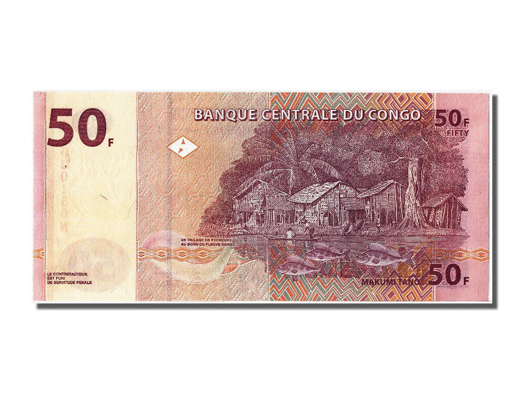 Banknote, Congo Democratic Republic, 50 Francs, 2000, 2000-01-04, UNC(65-70)