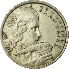 Moneta, Francja, Cochet, 100 Francs, 1958, AU(55-58), Miedź-Nikiel, Gadoury:897