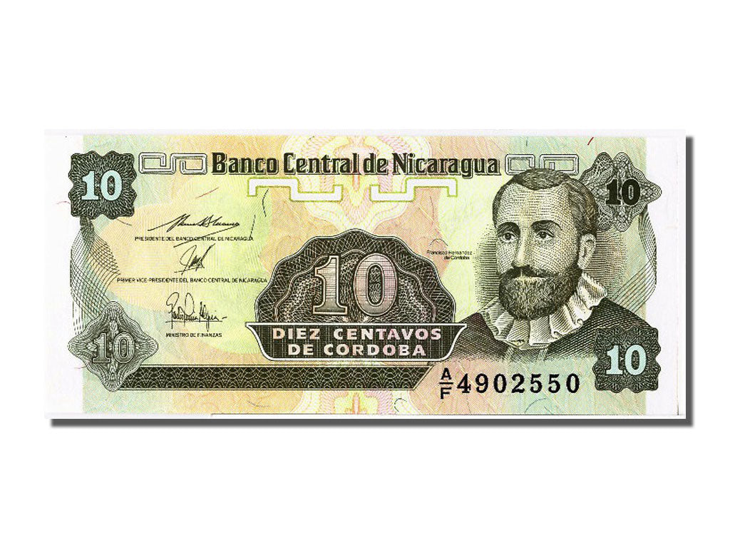 Banknote, Nicaragua, 10 Centavos, UNC(65-70)