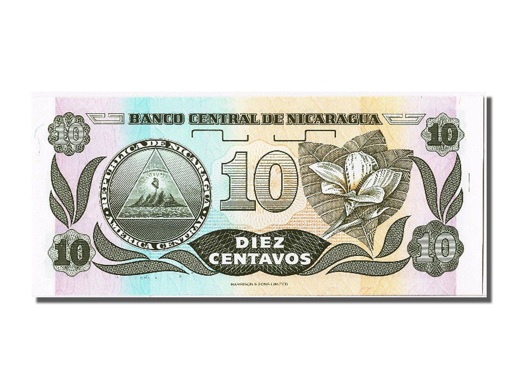 Banknote, Nicaragua, 10 Centavos, UNC(65-70)