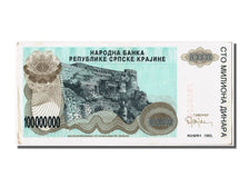 Billet, Croatie, 100 Million Dinara, 1993, SPL