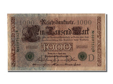 Geldschein, Deutschland, 1000 Mark, 1910, 1910-04-21, UNZ