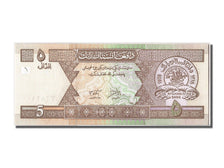 Banknote, Afghanistan, 5 Afghanis, 2002, UNC(65-70)