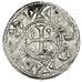 FRANCE, Denarius, Deols, AU(50-53), Silver, 1.19