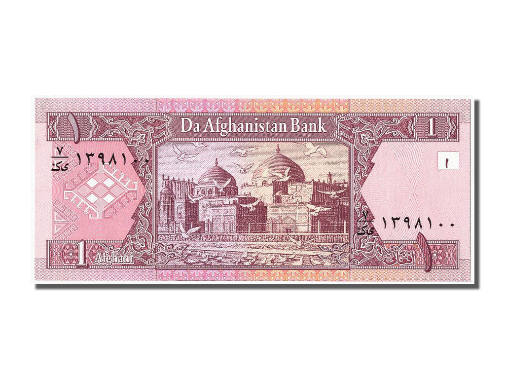 Billet, Afghanistan, 1 Afghani, 2002, NEUF