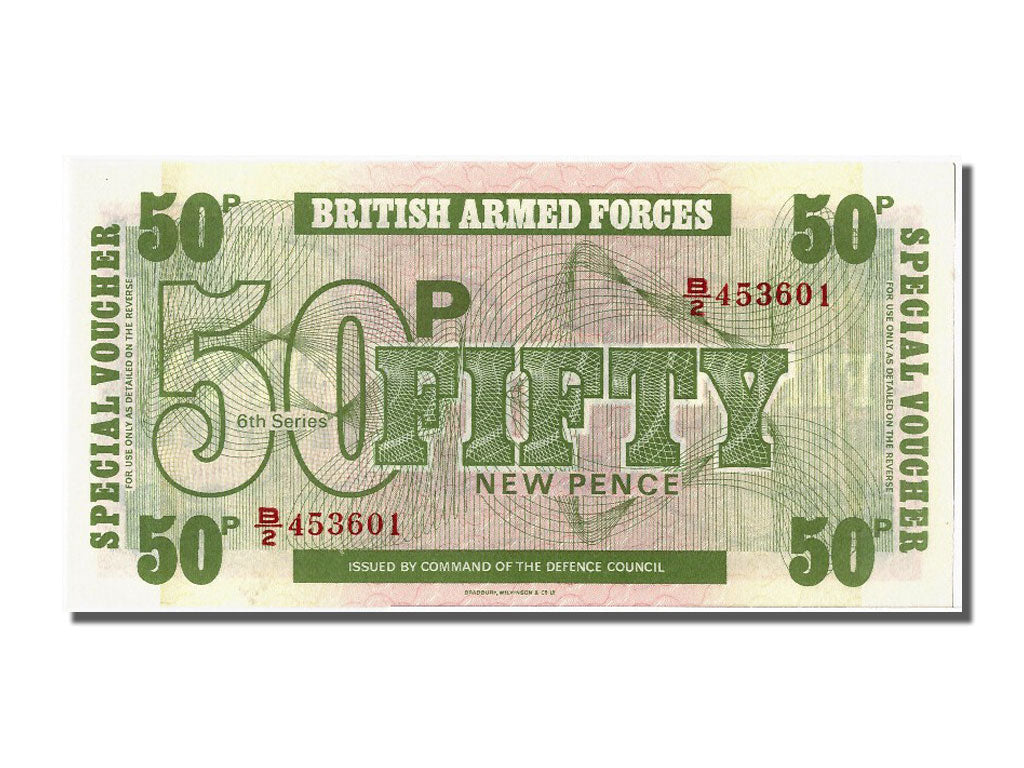 Banknote, Great Britain, 50 New Pence, UNC(65-70)