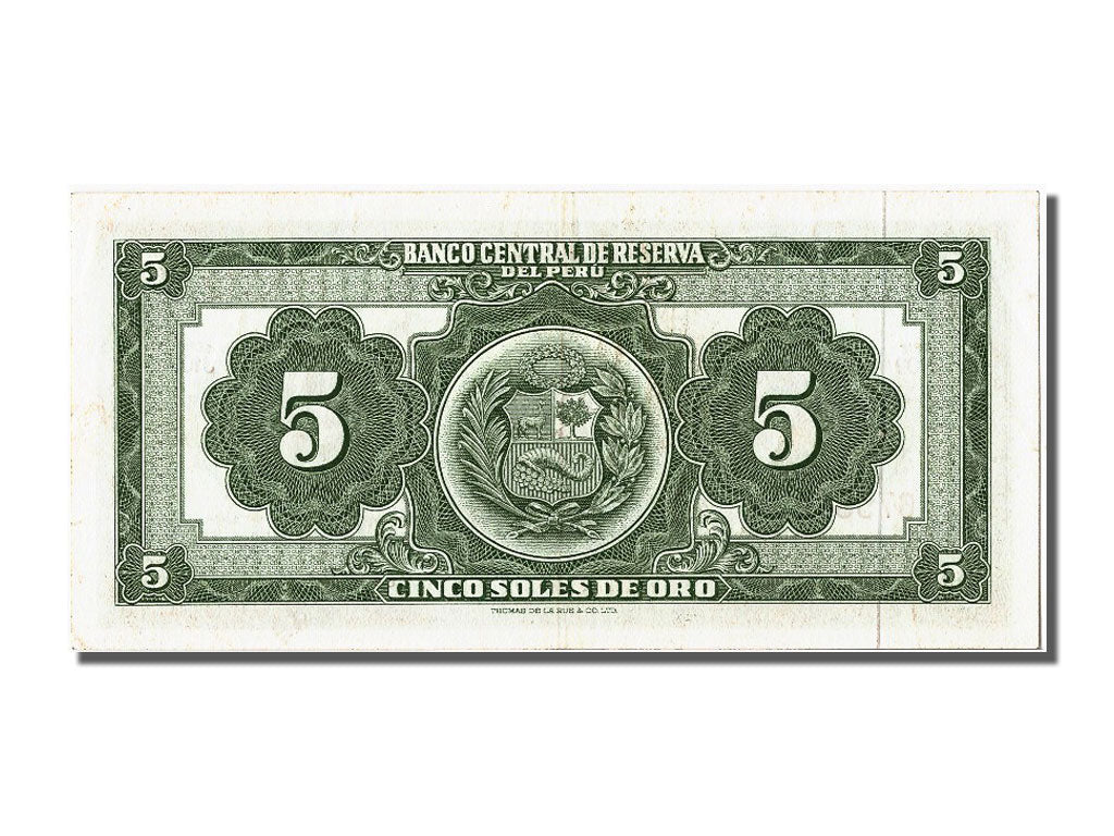 Peru, 5 Soles De Oro, 1965, 1965-06-18, UNC(60-62), 675532