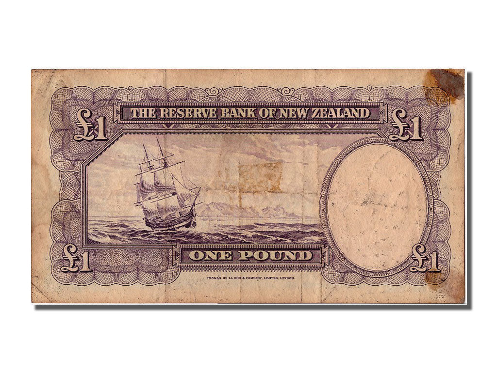 New Zealand, 1 Pound, 1940, KM #159c, VF(20-25), 050 035213