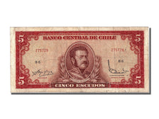 Chile, 5 Escudos, KM #138, VF(30-35), B6 275728
