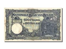 Belgio, 100 Francs-20 Belgas, 1929, 1929-06-15, BB+