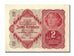 Biljet, Oostenrijk, 2 Kronen, 1922, NIEUW