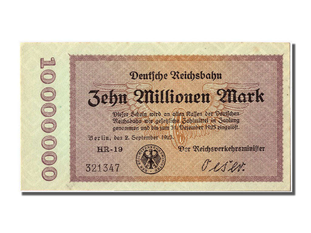 Banknote, Germany, 10 Millionen Mark, 1923, 1923-09-02, UNC(63)