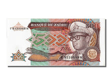 Banknote, Zaire, 500 Zaïres, 1989, 1989-06-24, UNC(65-70)