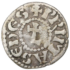 FRANCE, Denarius, Lyons, VF(30-35), Silver, 1.04