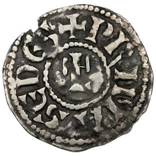 FRANCE, Denarius, Lyons, VF(20-25), Billon, 0.95