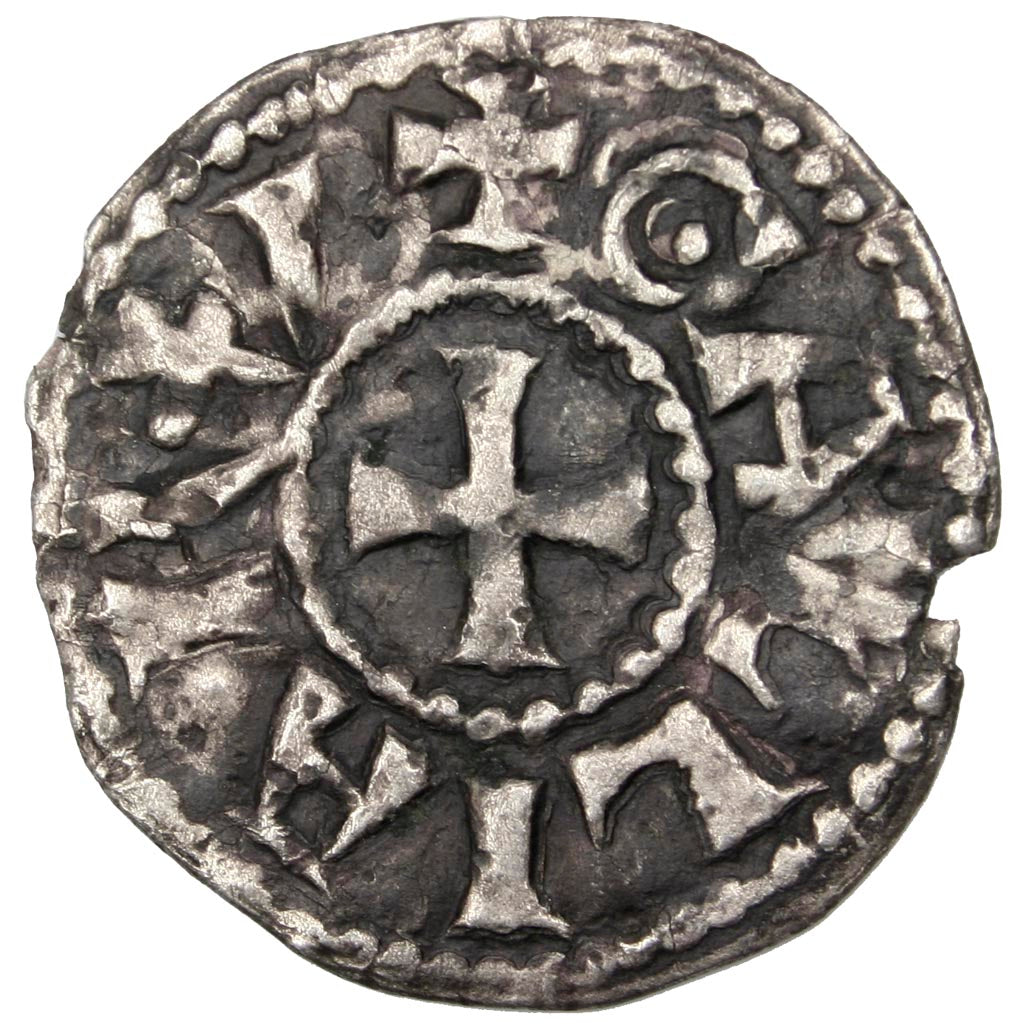 FRANCE, Denarius, Lyons, VF(20-25), Billon, 0.95