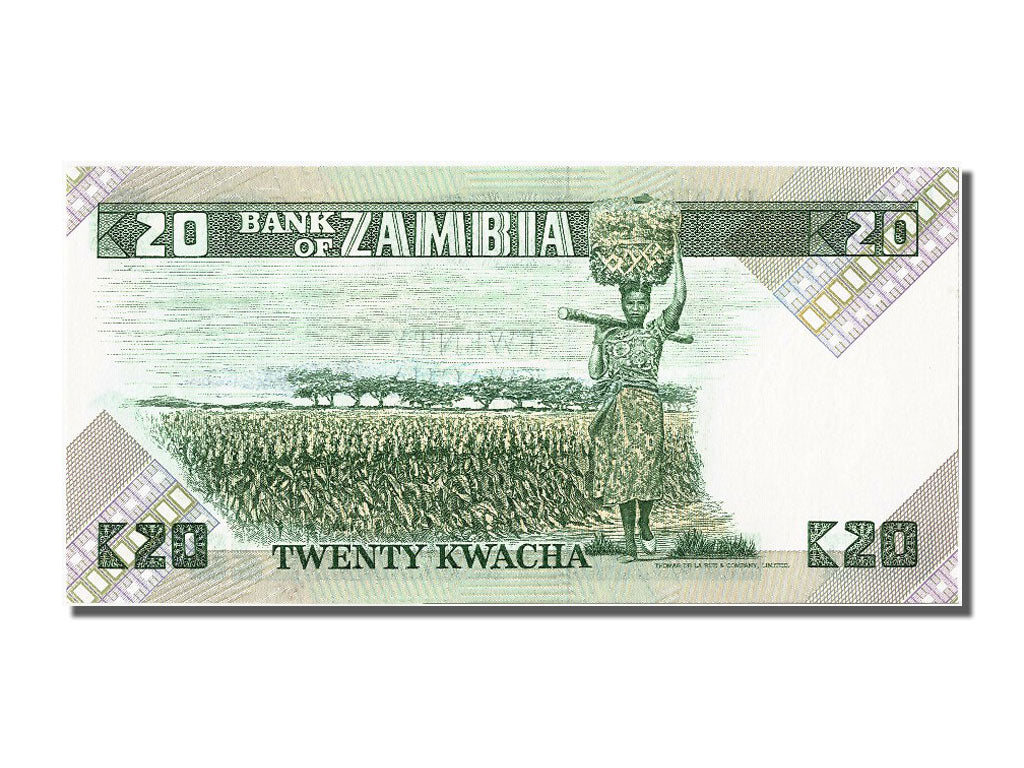 Banknote, Zambia, 20 Kwacha, UNC(65-70)