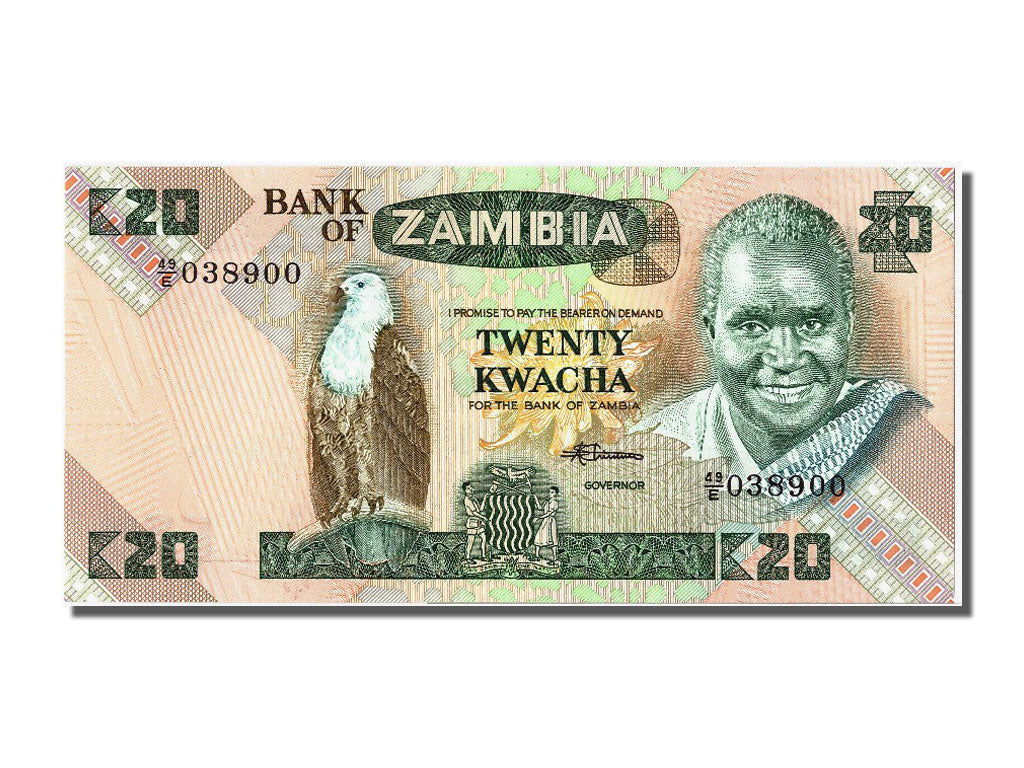 Banknot, Zambia, 20 Kwacha, UNC(65-70)