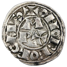 FRANCE, Denarius, Morlaas, EF(40-45), Billon, 0.91