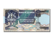 Geldschein, Uganda, 100 Shillings, 1998, UNZ