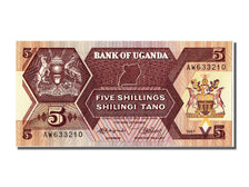 Banconote, Uganda, 5 Shillings, 1987, FDS