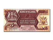 Geldschein, Uganda, 5 Shillings, 1987, UNZ