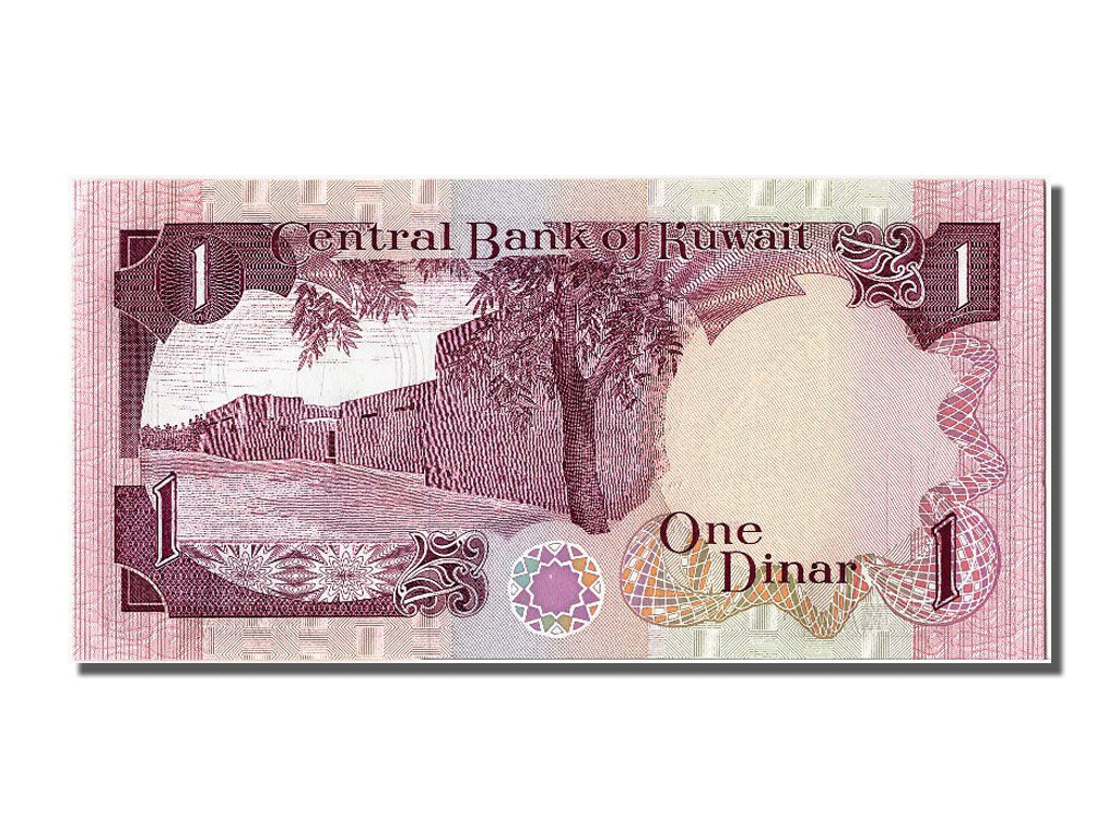 Billete, 1 Dinar, Kuwait, UNC