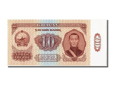 Banknote, Mongolia, 10 Tugrik, 1966, UNC(65-70)