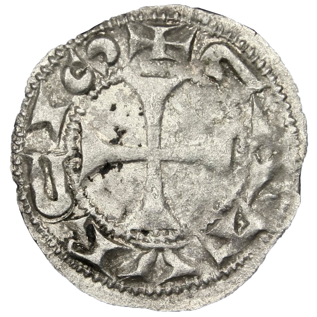 Francia, Denarius, MB+, Biglione
